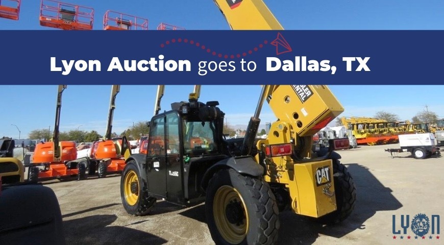 Lyon Auction goes to Dallas, TX