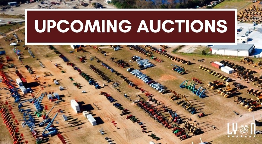 Upcoming auctions: late summer