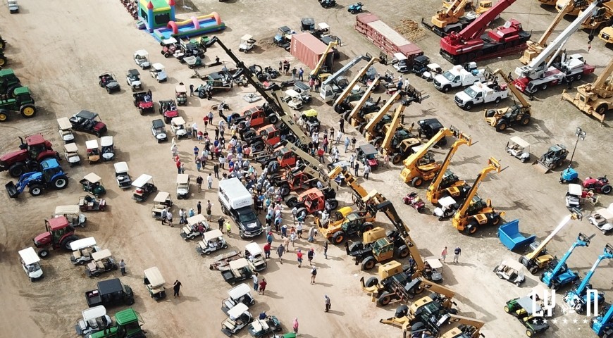 Financing with heavy equipment auctions